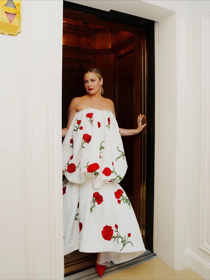 May be an image of gown and dress