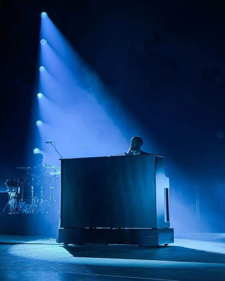 May be an image of piano, concert and text