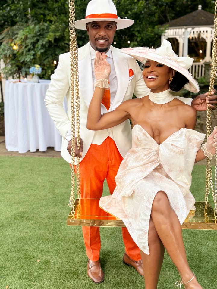 May be an image of dress, gown, dinner jacket, wedding and text