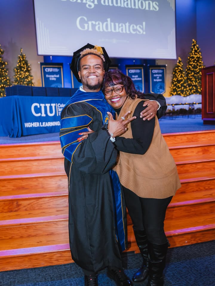 May be an image of smiling, standing, microphone and text