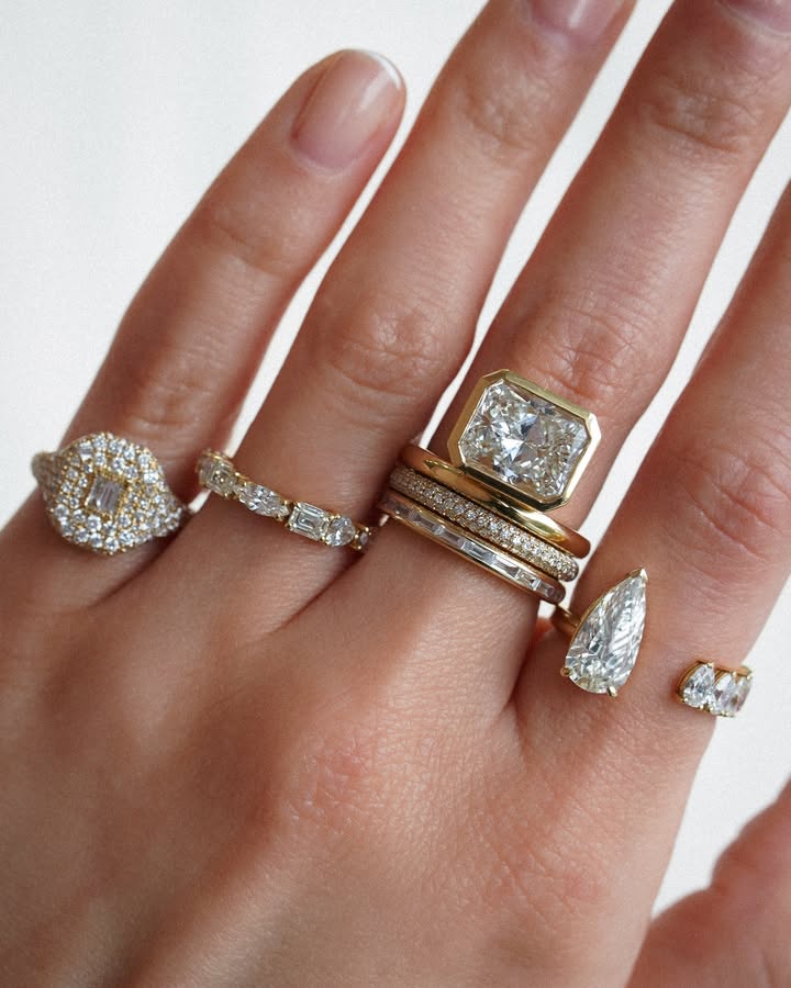 May be an image of ring and text