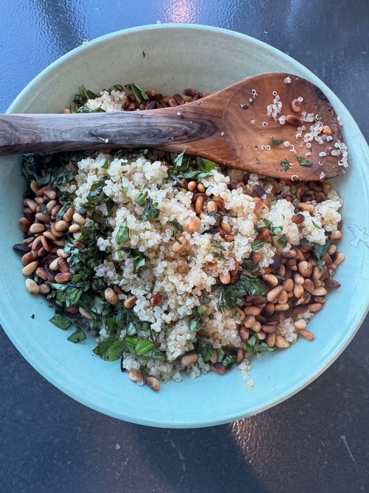 May be an image of couscous and text