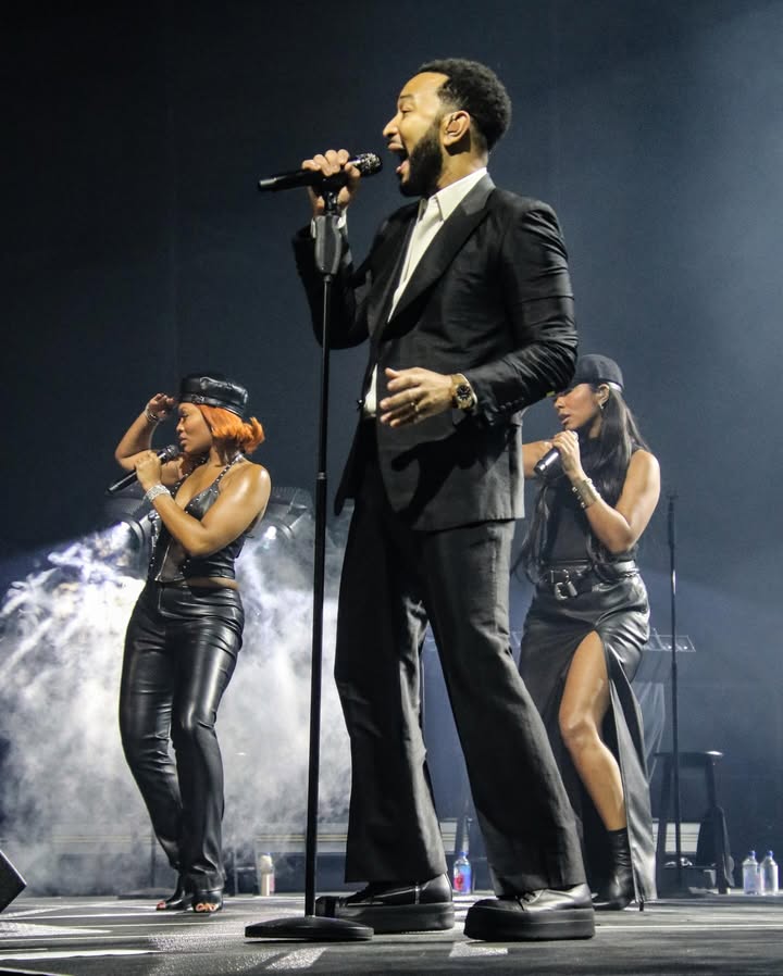 May be an image of microphone, concert and text