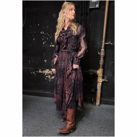 May be an image of leather, boots and text