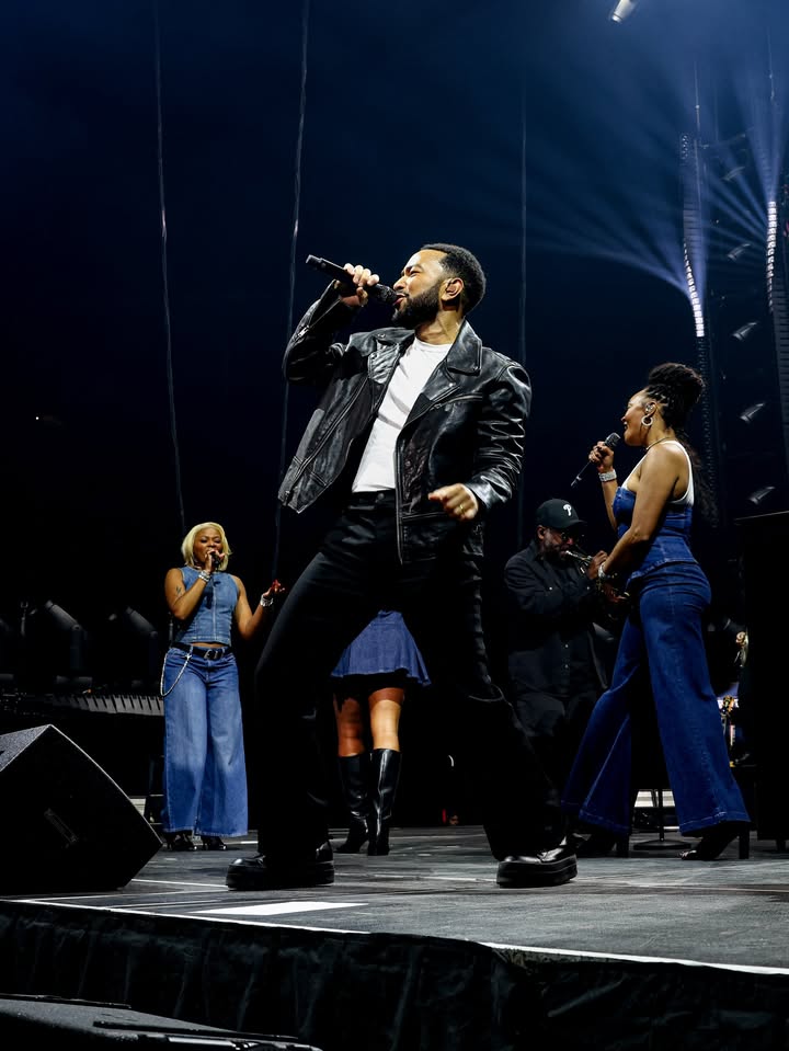 May be an image of microphone, concert and text