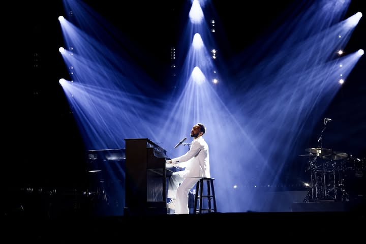 May be an image of piano, concert and text