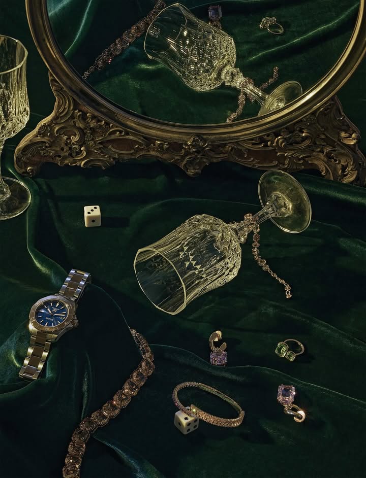 May be an image of jewelry, tambourine and text