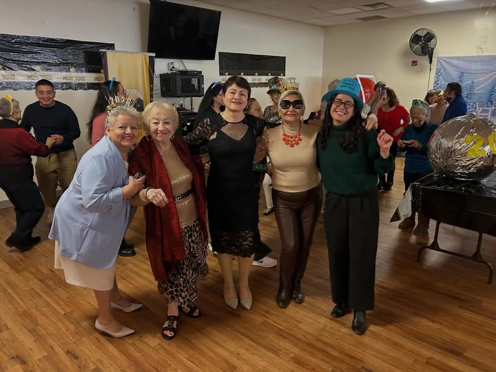 May be an image of dancing, costume and text