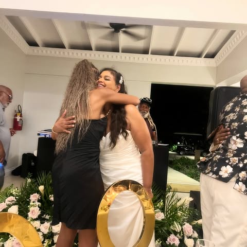 May be an image of one or more people and people kissing