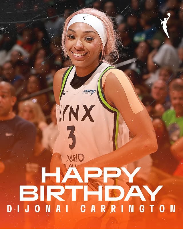 May be an image of basketball, poster, ball and text that says '肉 A ASおEイNY ANX 3 MAYO HAPPY BIRTHDAY DIJONAI CARRINGTON'