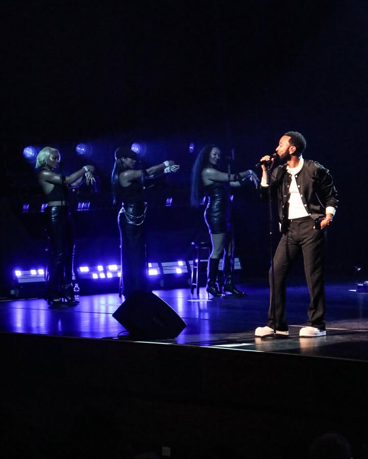 May be an image of trumpet, saxophone, microphone, concert and text