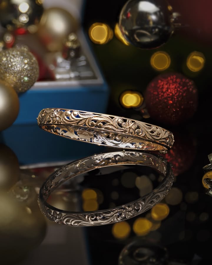 May be an image of ring, bangle and text