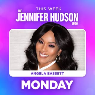 May be an image of one or more people, magazine and text that says 'THE THIS WEEK JENNIFER HUDSON SHOW ANGELA ANGELA BASSETT MONDAY'