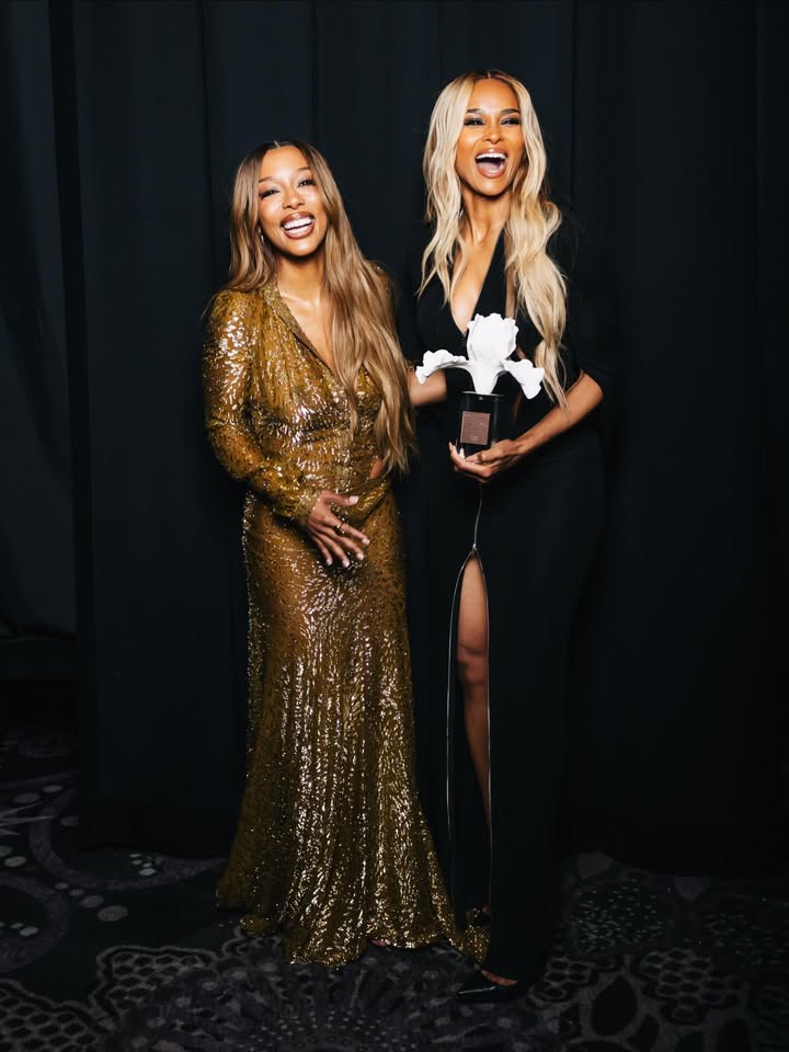 May be an image of one or more people, makeup, carpet and text