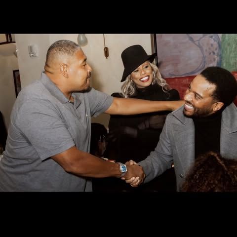 May be an image of one or more people, people smiling and text