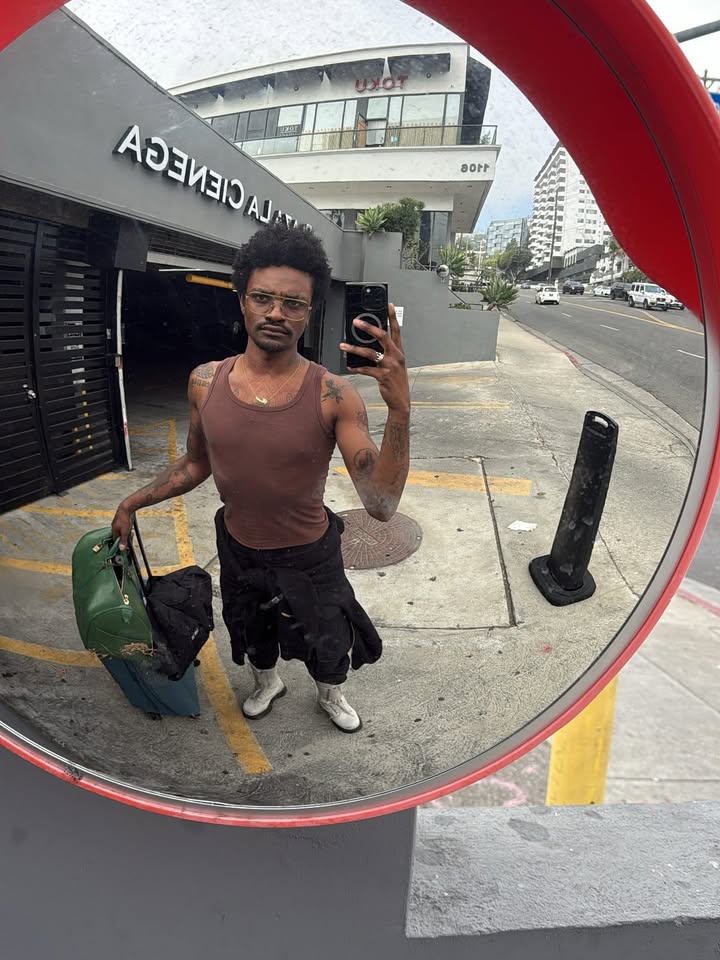 May be an image of phone and mirror