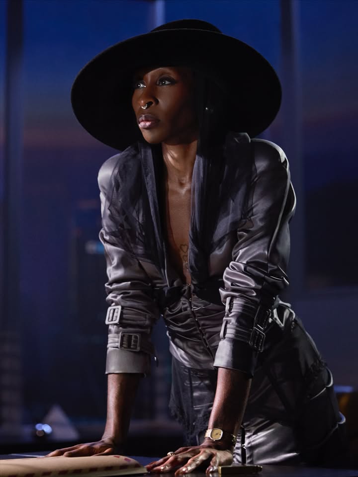 May be an image of one or more people, leather, hat and jacket