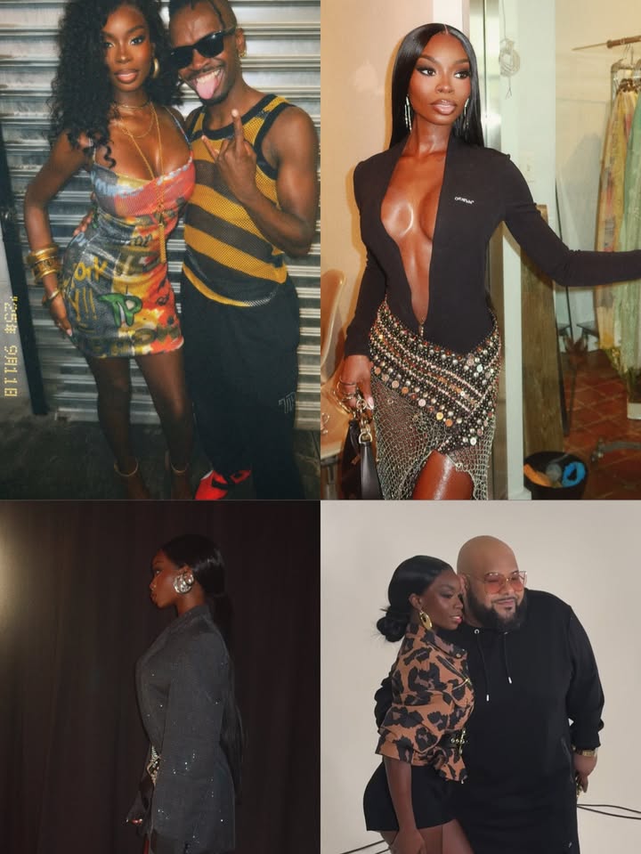 May be an image of one or more people, costume, dress and text