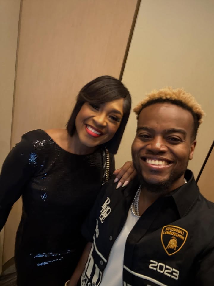 May be a selfie of one or more people, people smiling and text