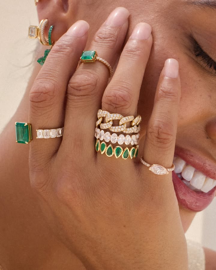 May be an image of ring and text