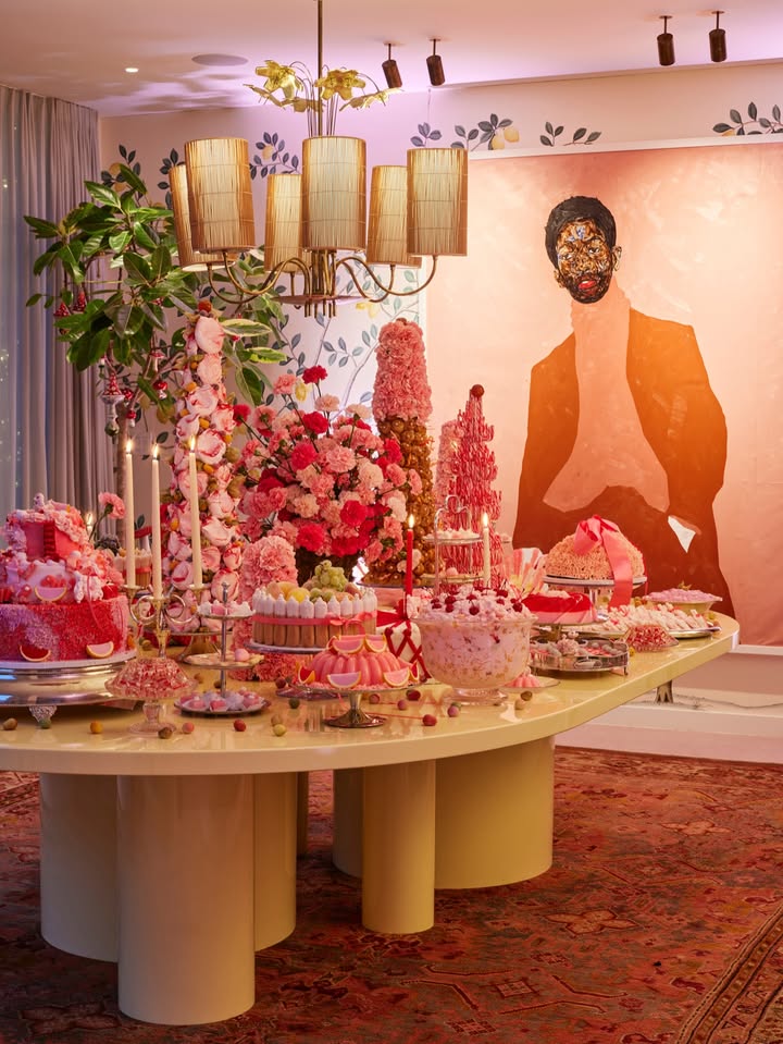 May be an image of sink, cake and text