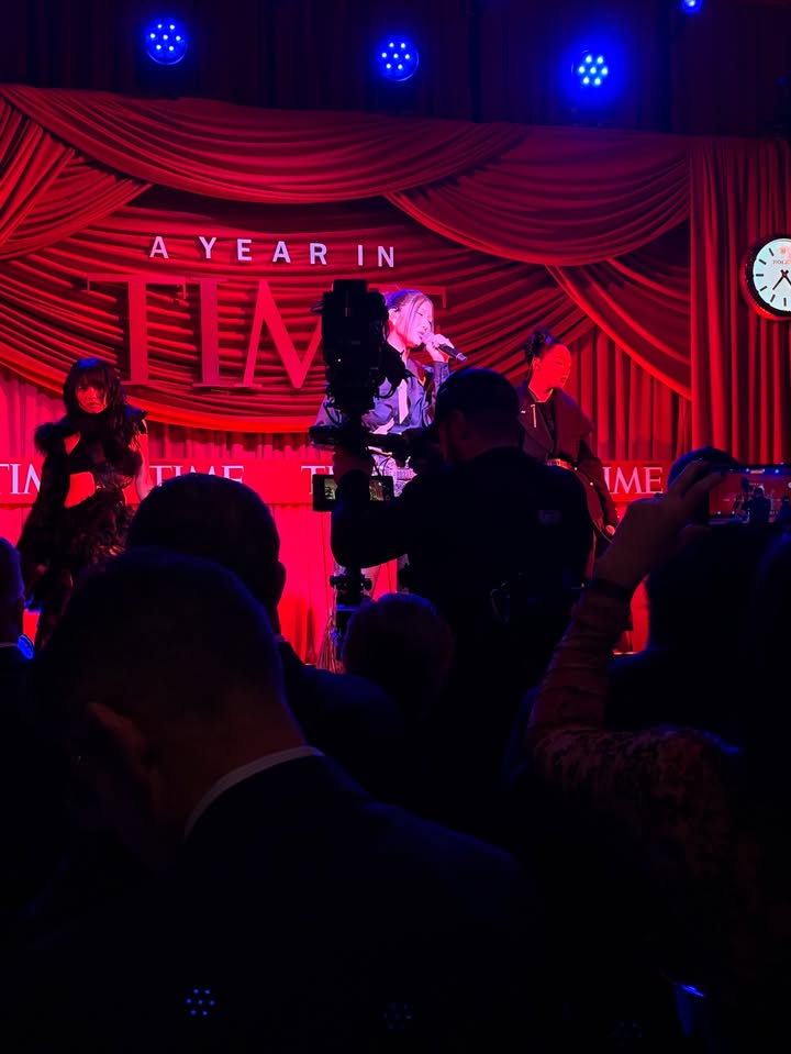 May be an image of lighting, microphone and text