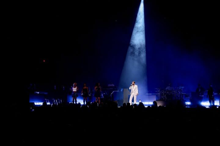 May be an image of concert and text