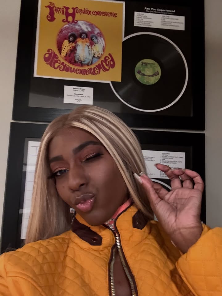 May be an image of one or more people, makeup and jacket