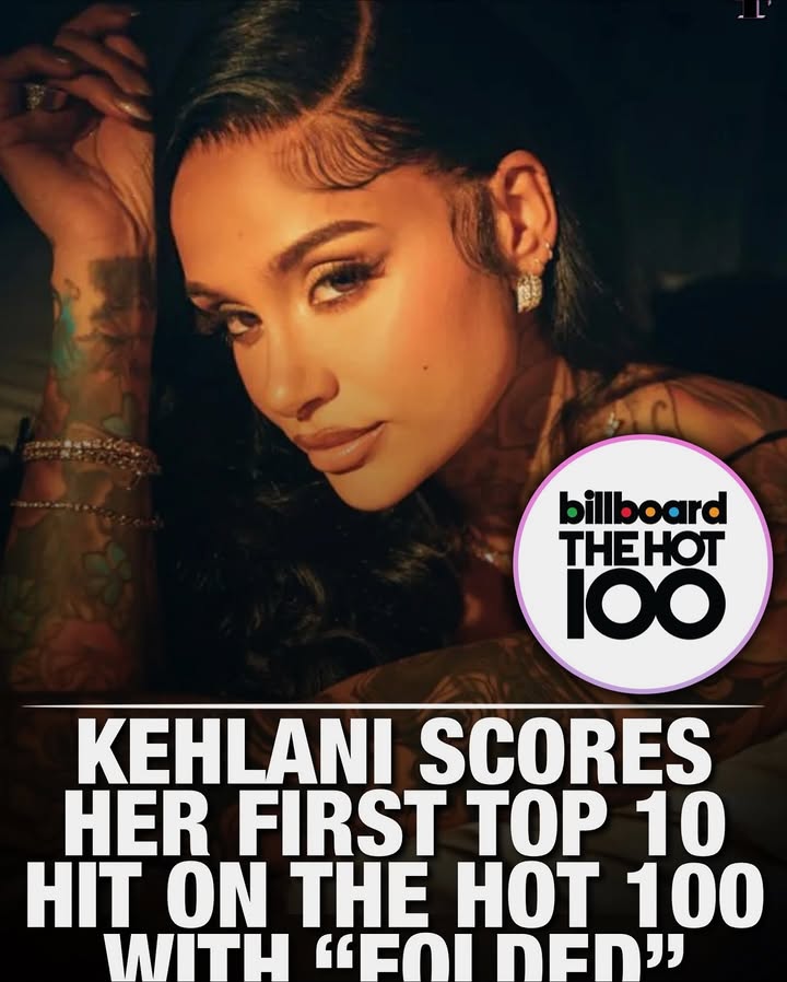 May be an image of magazine and text that says 'billboard THEHOT 100 KEHLANI SCORES HER FIRST TOP 10 HIT ON THE HOT 100 WITH “50I DED"'