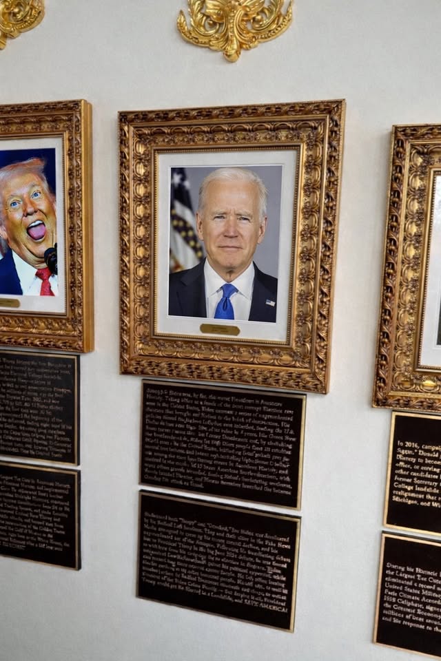 May be an image of the Oval Office and text