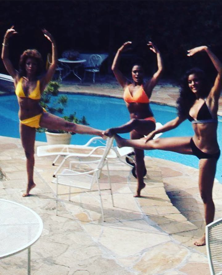 May be an image of dancing, yoga and text