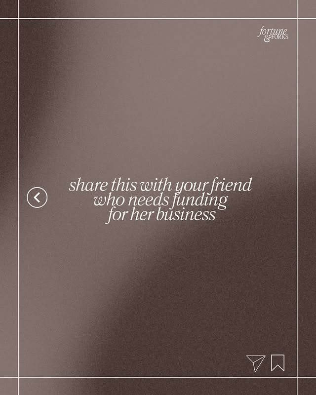 May be an image of poster and text that says 'royи4HKe ORK share this with sharethiswithyourfriend your friend < who needs funding forherbusiness for forher her business'
