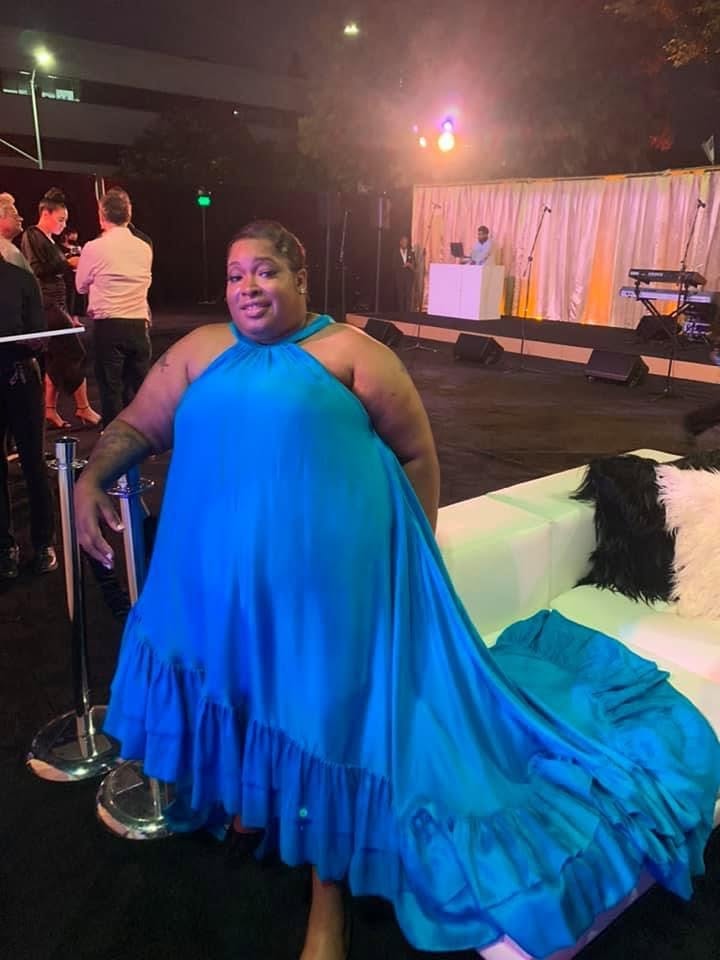 May be an image of gown and dress