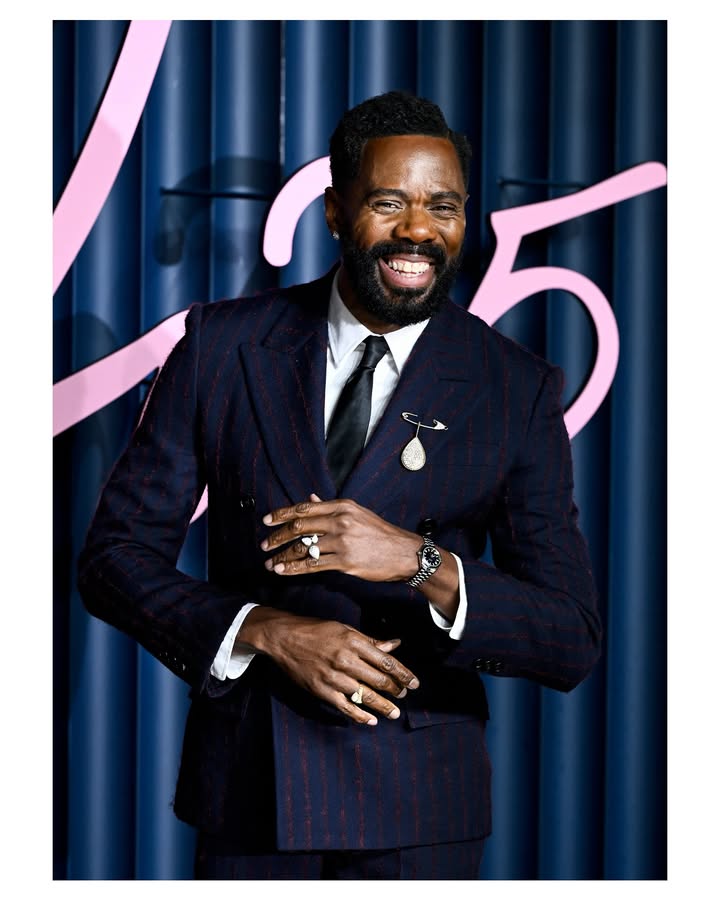 May be a graphic of one or more people, beard, people standing, suit, magazine, blazer, dinner jacket, poster and text