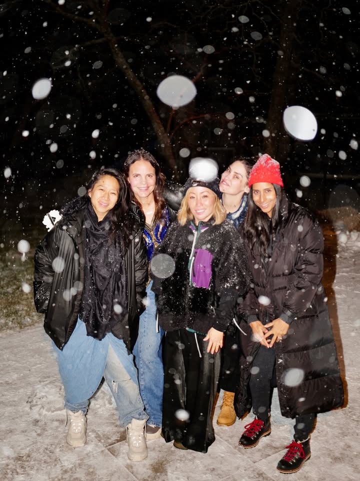 May be an image of snowball, snowsuit, fleece, snowman, parka, park, snow and text