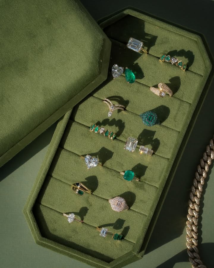 May be an image of ring and text