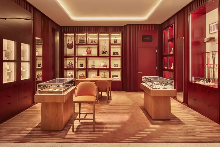 May be an image of display case