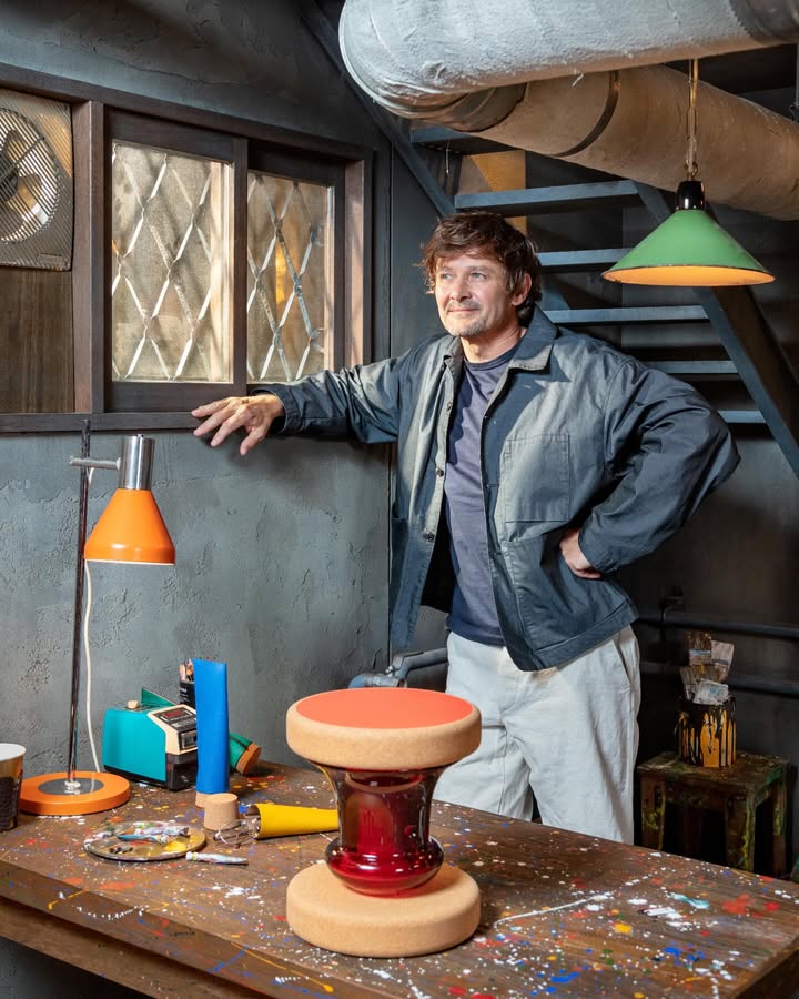 May be an image of lamp shade and lightbulb