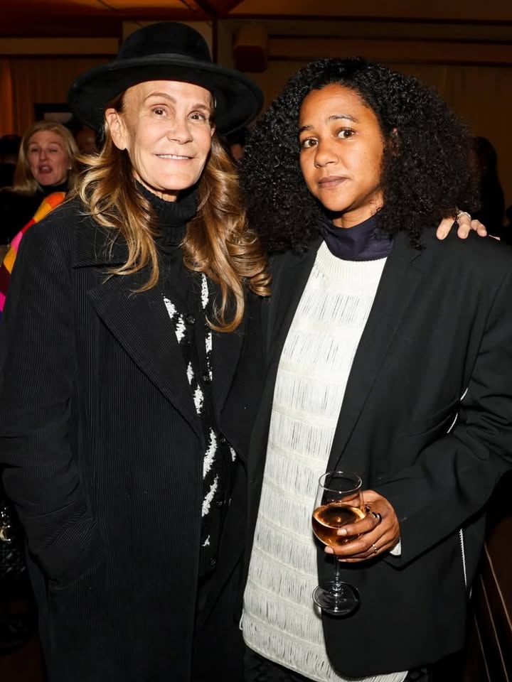 May be an image of one or more people and text