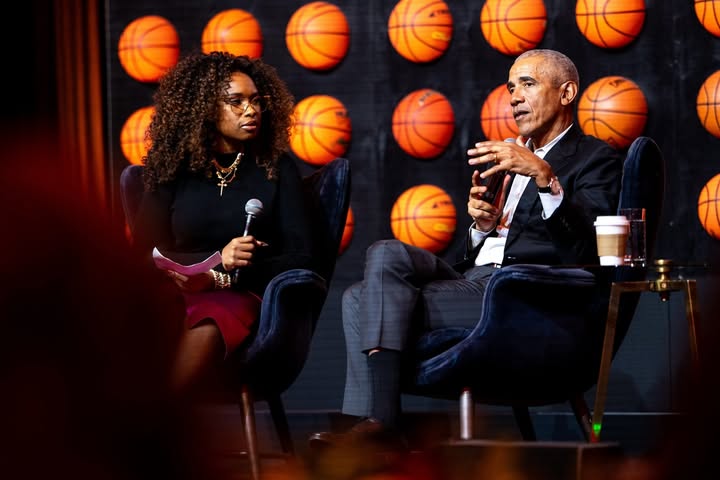 May be an image of basketball, microphone, basketball court and text