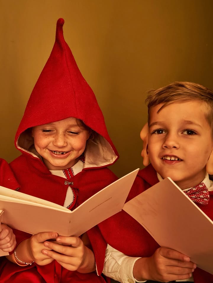 May be an image of child and text