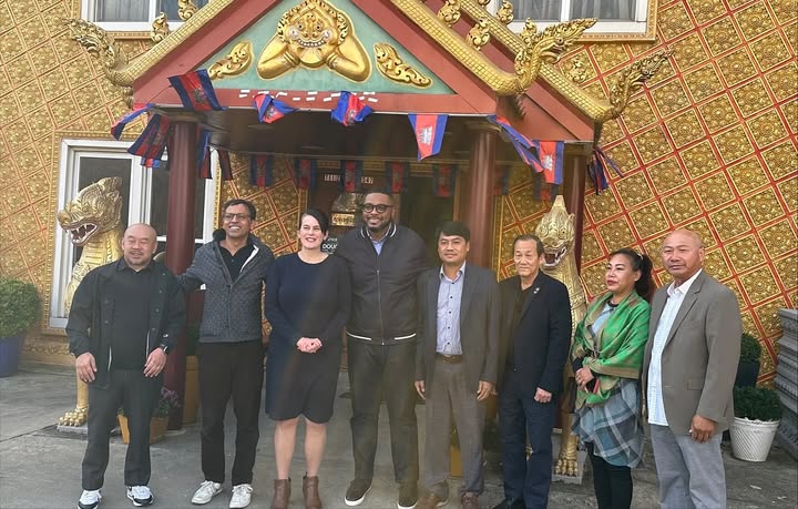 May be an image of standing