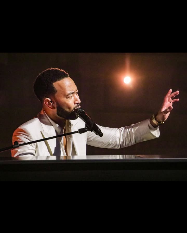 May be an image of one or more people, beard, piano, microphone, concert and text