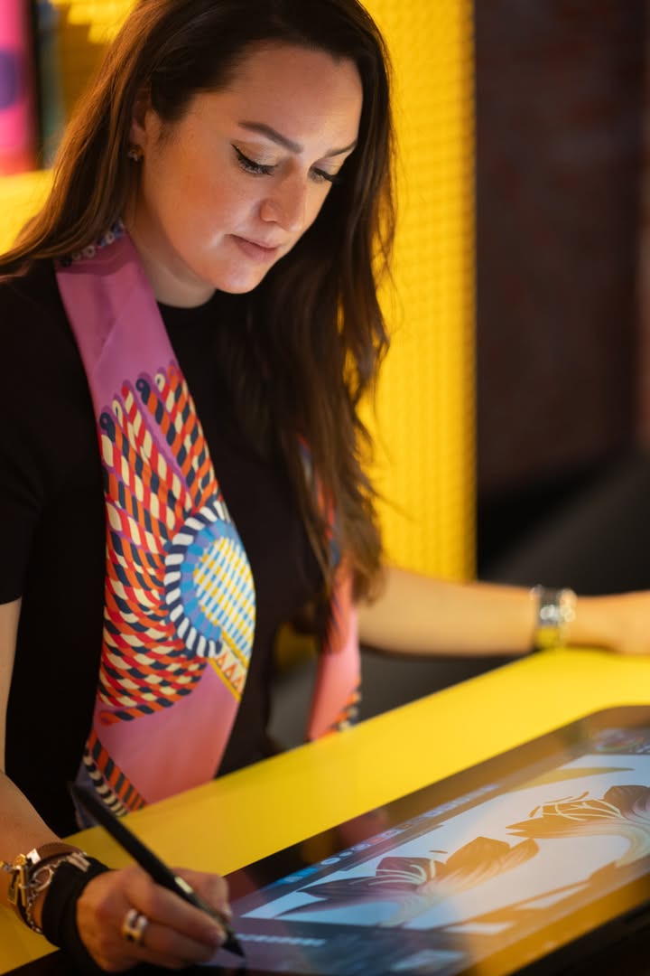 May be art of one or more people, screen, poster and text