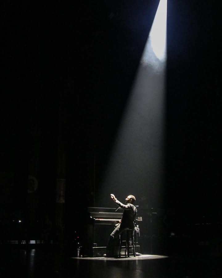 May be an image of piano, concert and text
