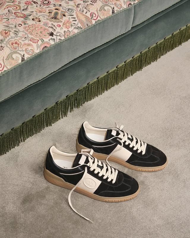 May be an image of wingtip shoes, sneakers and toecap shoes