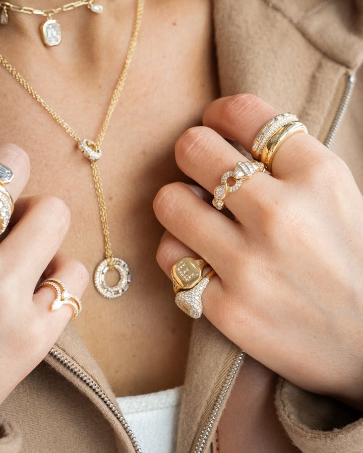 May be an image of ring and text