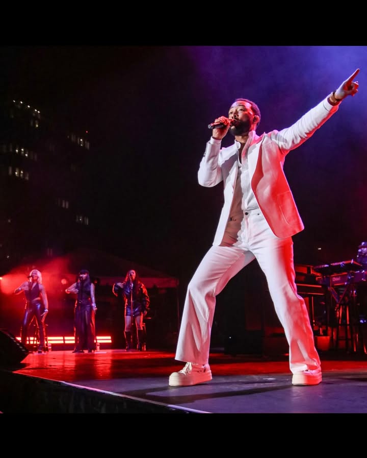 May be an image of saxophone and concert