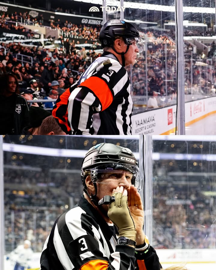 May be an image of hockey, hockey stick and text