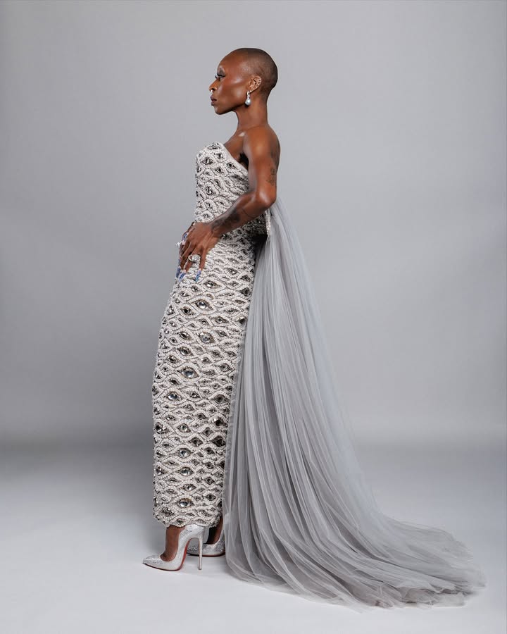 May be an image of gown and dress